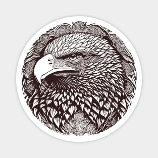 Eagle Monochrome Magnet